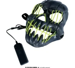 Maschera killer sorridente con luce in PVC