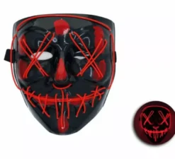 Maschera LED Sinistra in diversi colori