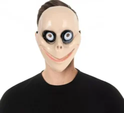 Maschera Momo in plastica per adulti