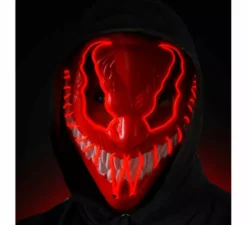 Maschera mostro LED rossa