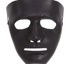 Maschera nera per Halloween