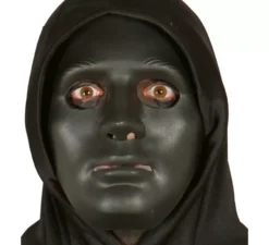 Maschera nera per Halloween
