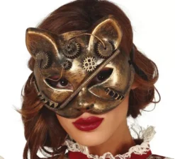 Maschera per gatti Steampunk