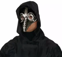Maschera Peste Pvc Nero