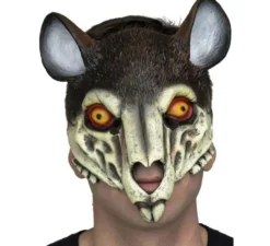 Maschera scheletro di topo con orecchie