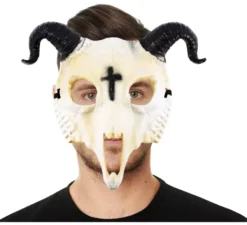 Maschera teschio di capra