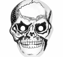 Maschera teschio di plastica