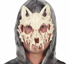 Maschera teschio gatto in pvc
