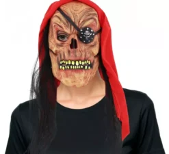 Maschera teschio pirata