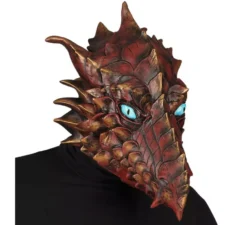 Maschera testa di drago