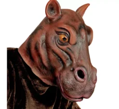 Maschera testa di ippopotamo