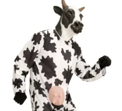 Maschera testa di mucca da latte