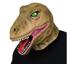 Maschera testa tirannosauro T-Rex