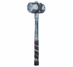 Mazza medievale in argento da 60 cm