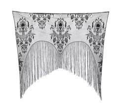Merletto Porta Pipistrelli Neri 95x100 cm