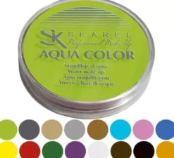 12 ml di trucco aquacolor in vari colori