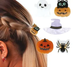 5 mollette per capelli assortite da 3 cm
