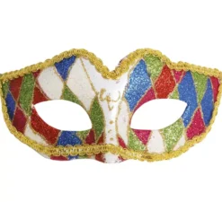 Multicolor maschera Arlequin