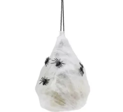 Nido di ragno sospeso bianco 28x43 cm