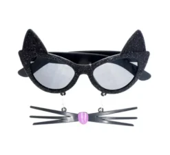 Occhiali da gatto con baffi