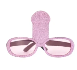Occhiali per pene rosa brillante