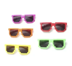 Occhiali Pixels scuri in colori assortiti per adulto