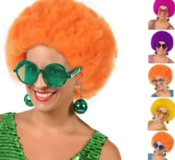 Occhiali rotondi con palla da discoteca in 6 colori