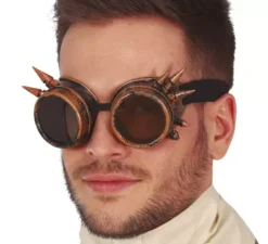 Occhiali Steampunk Spikes classici per adulti