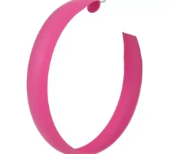 Orecchini a cerchio neon in vari colori