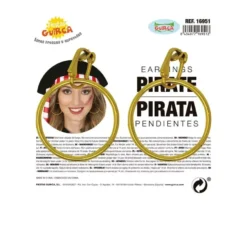 Orecchini a cerchio pirata