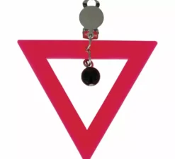 Orecchini a figura base per adulti anni '80