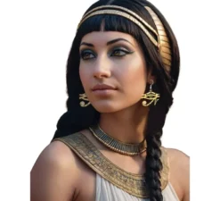 Orecchini con l'occhio di Horus del faraone egizio