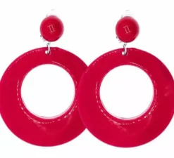 Orecchini Flamenco Cerchio Grande 10 cm in diversi colori