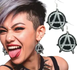 Orecchini Punk Anarchy