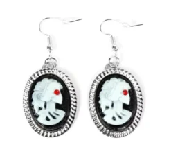 Orecchini vintage da vampira