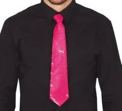 Paillettes Tie Neon in vari colori di 36 centimetri