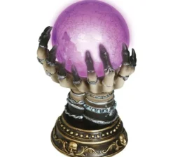 Palla da cartomante in ceramica con luce 23 cm