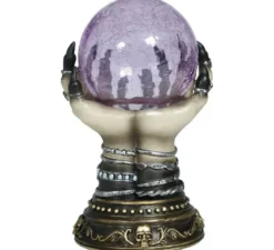 Palla da cartomante in ceramica con luce 23 cm