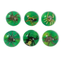 Palline di ragno in gomma da 4,3 cm