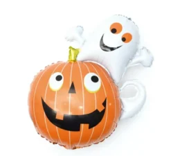 Palloncino Foil Zucca e Fantasma Felice 64x80 cm