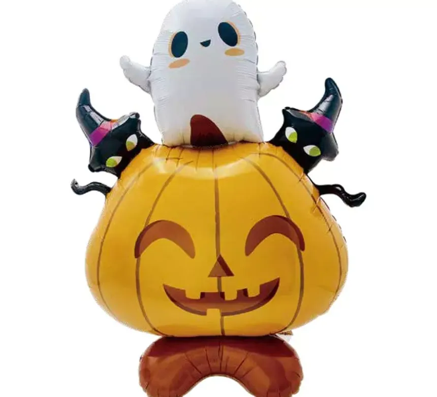 Palloncino foil zucca e fantasma 69x98 cm