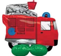 Palloncino gigante Airloonz Camion dei pompieri 106x88 cm
