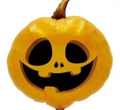 Palloncino in foil a forma di zucca 55x67 cm