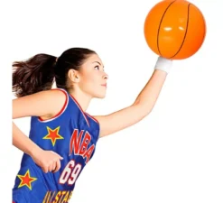 Pallone da basket giocattolo gonfiabile da 25 cm