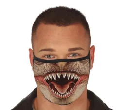 Panno maschera 3 strati adulti Tyrannosaurus Rex