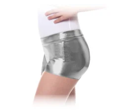 Pantaloncini argento scuro per ragazze
