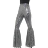 Pantaloni a campana d'argento per le donne