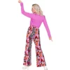 Pantaloni da discoteca stile Groovy anni '70 da donna