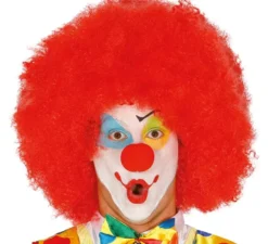 Parrucca afro extra large rossa