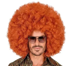Parrucca afro gigante in vari colori in scatola